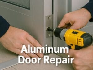 Aluminum Door Repair