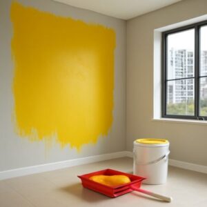 Yellow Wall Painting