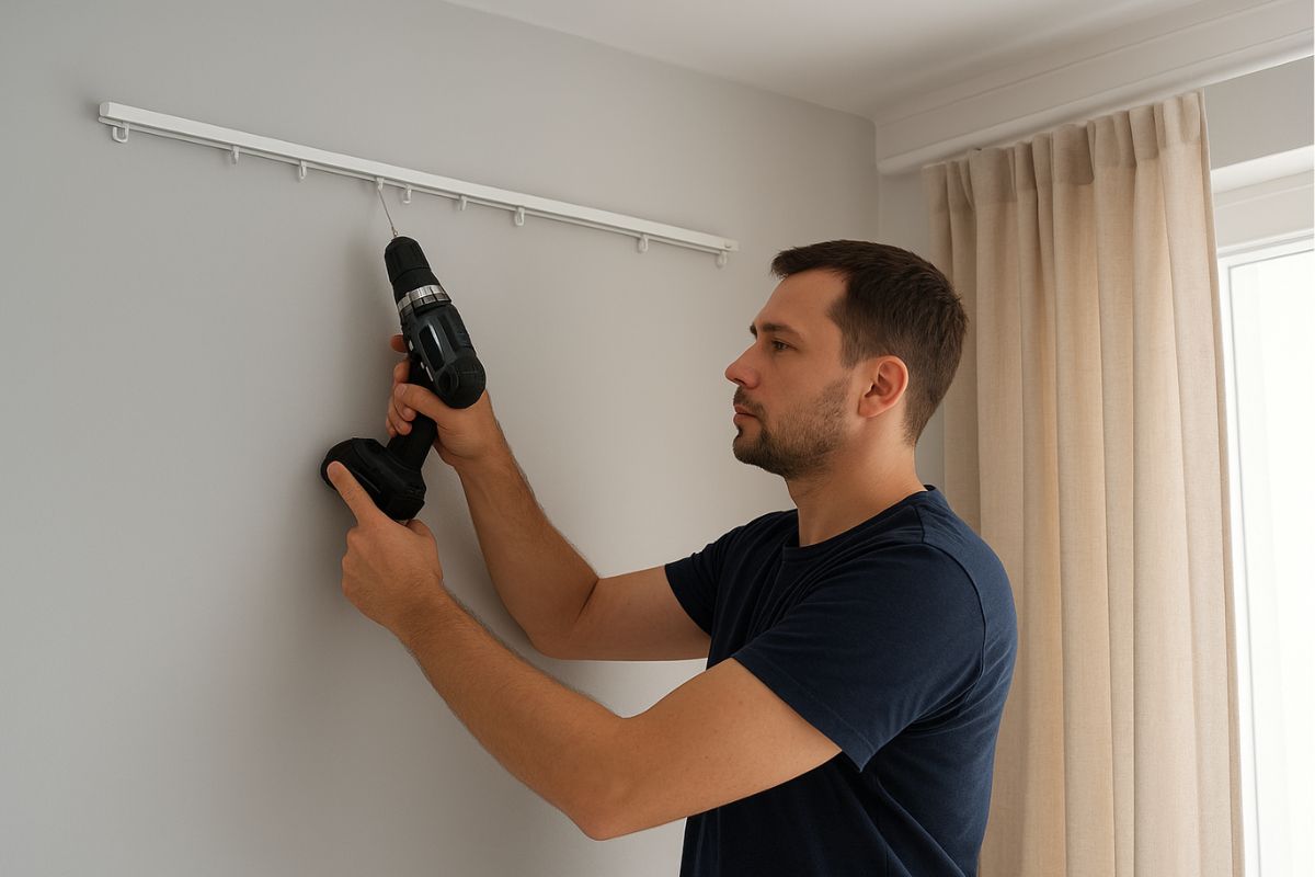 Curtain Rod & Track Installation