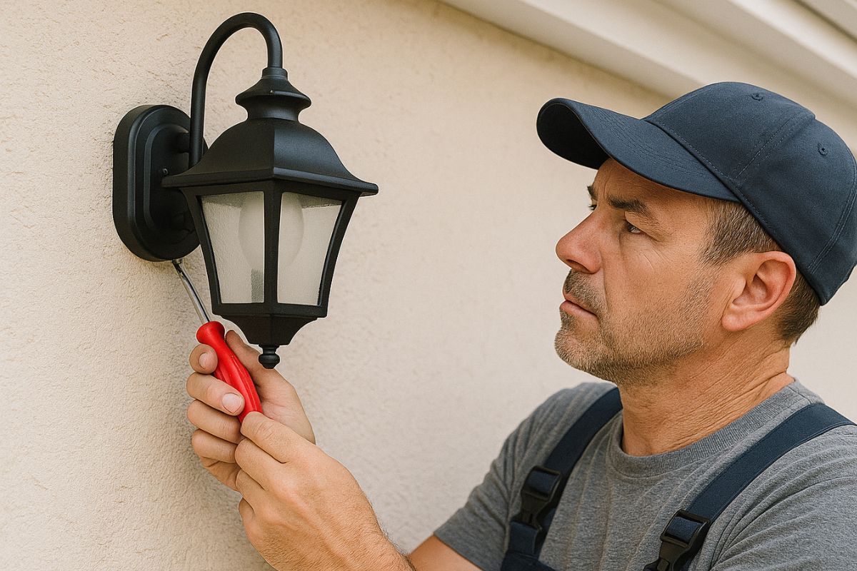 Wall Light Installation
